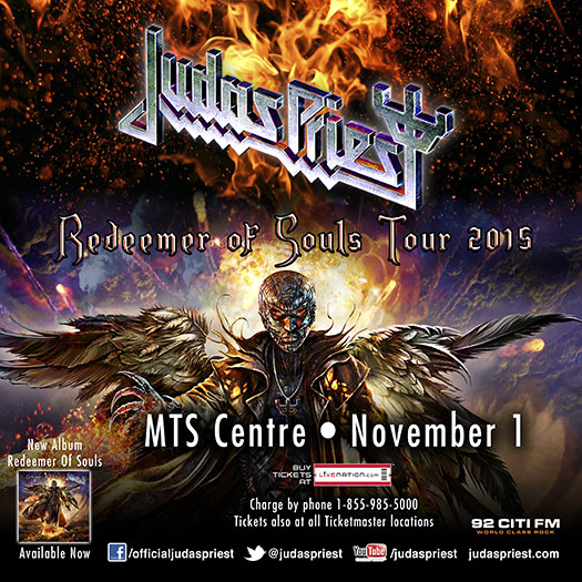 Judas Priest Canada Life Centre