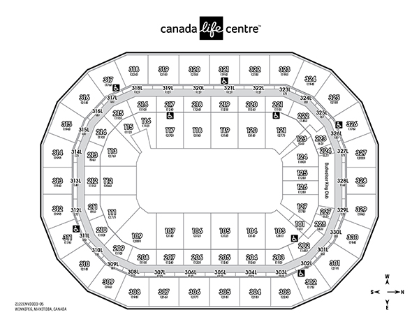 Air Canada Centre Seating Chart Seat Numbers