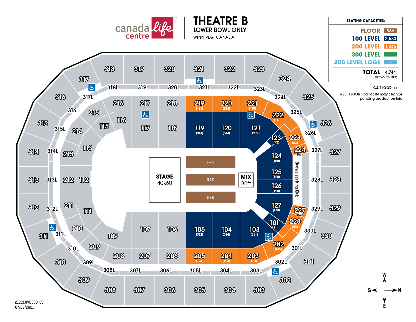 Air Canada Centre Seating Chart Seat Numbers