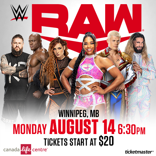 WWE Canada Life Centre Canada Life Centre