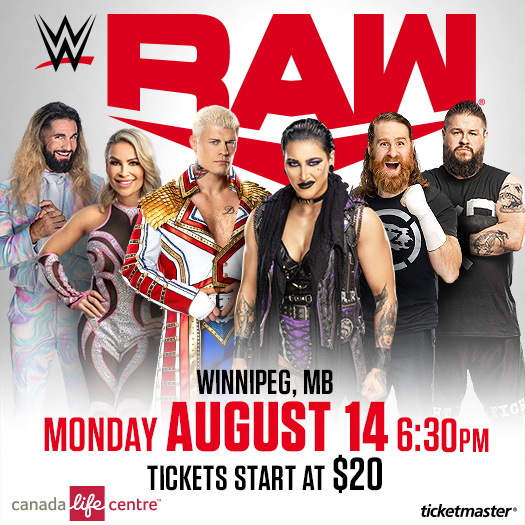 WWE Canada Life Centre
