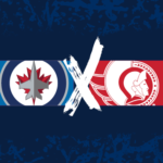 Jets x Senators logos