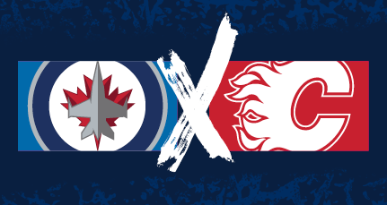 Jets x Flames logos