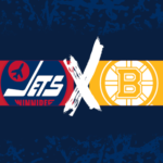 Jets heritage logo x Bruins logo