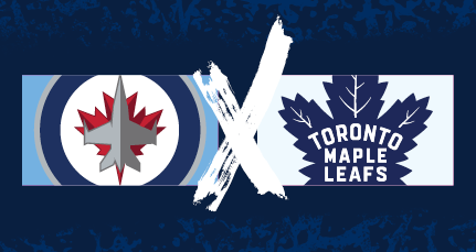 Jets RCAF logo x Leafs logo