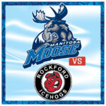 Moose vs IceHogs logos