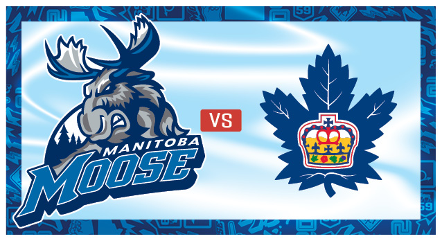Moose vs Marlies logos